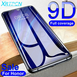 9D Tempered Glass on For Huawei Honor 10 20 Lite V10 V20 10i 20i 20s Screen Protector For Honor 8X 9X 8A 8S Glass Safety Film - Wood Metal Gadgets