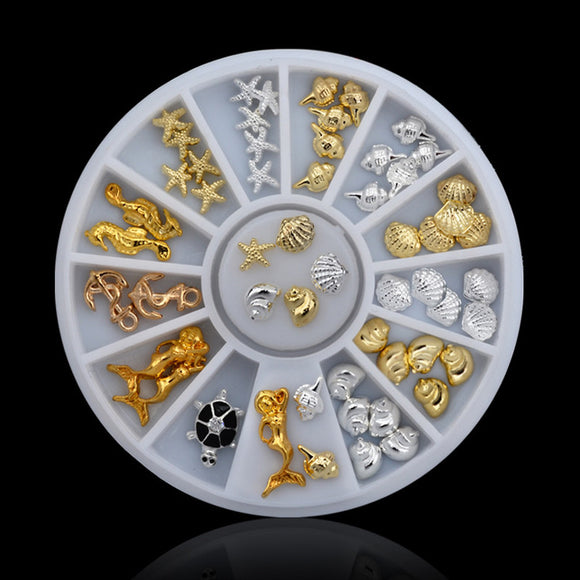 Nail Decoration Rhinestone - Wood Metal Gadgets