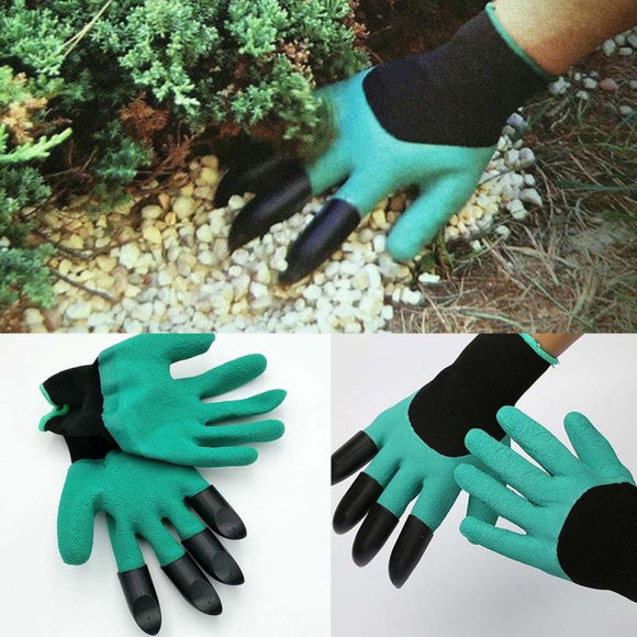 Universal Breathable Solid Color Garden Household Gloves Waterproof Non-Slip Beach Protective Garden Gloves For Digging - Wood Metal Gadgets