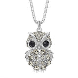 Rhinestone Necklace - Wood Metal Gadgets