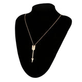 Arrow Head Pendant for Women - Wood Metal Gadgets